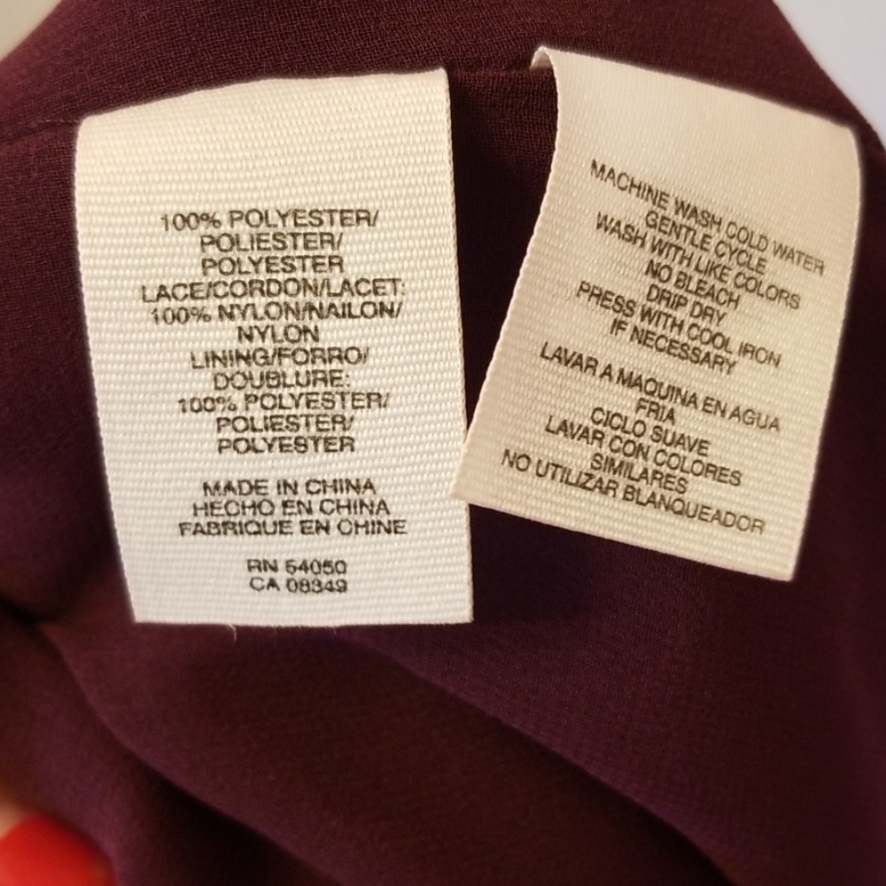 RACHEL ROY plum tunic - Picture 7 of 8